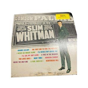 Vintage vinyl record Slim Whitman London Pallard